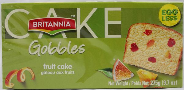 Wholesale Britannia Eggless Fruit Cake 9.7 oz-12 Ct Case Bulk