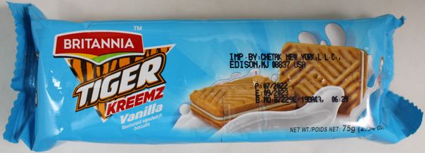 Wholesale Britannia Tiger Kreemz Vanila 2.6 Oz- Bulk