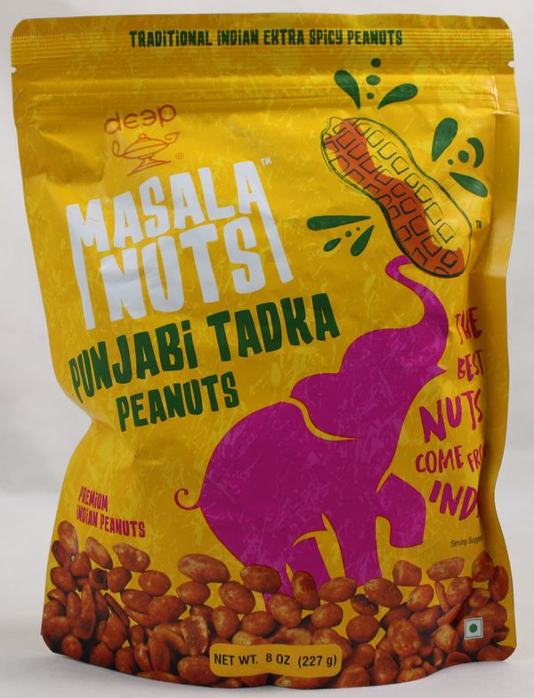 Deep MN Punjabi Tadka Peanuts 8 Oz