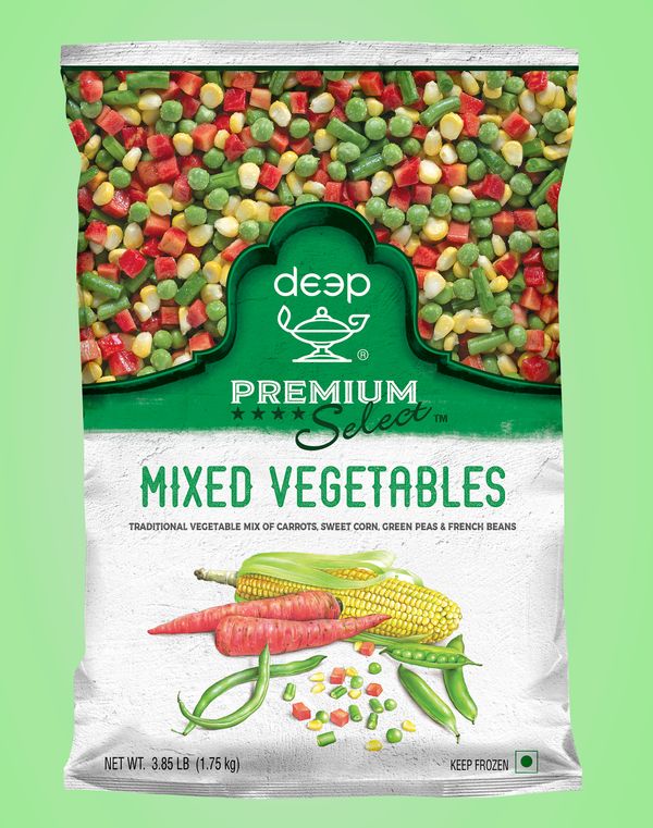 Wholesale Deep Mix Veg 4 way 3.85 lb- Bulk