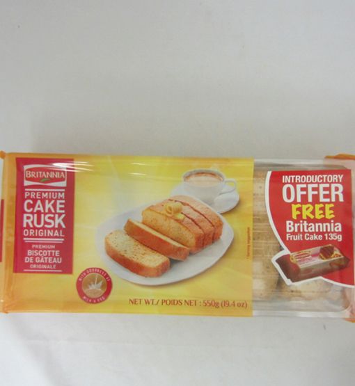 Wholesale Britannia Cake Rusk 19.4 oz- Bulk