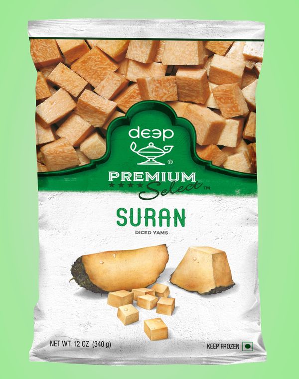 Wholesale Deep Suran (Diced yams) Frozen 12 oz-24 Ct Case Bulk