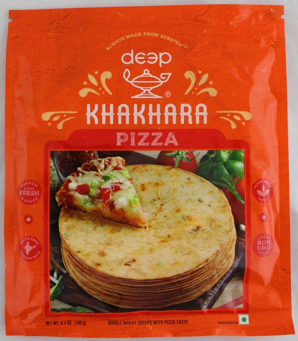 Wholesale Deep Pizza Khakhara 6.3 OZ-32 Ct Case Bulk