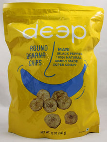Wholesale Deep Round Banana Chips Mari 12 oz- Bulk
