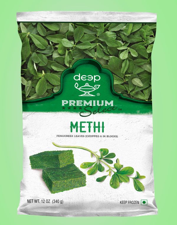 Wholesale Deep Methi (In Blocks) Frozen 12 oz- Bulk