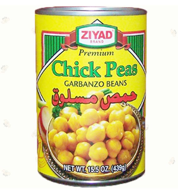 Wholesale Ziyad Chick Peas 15.5 oz- Bulk