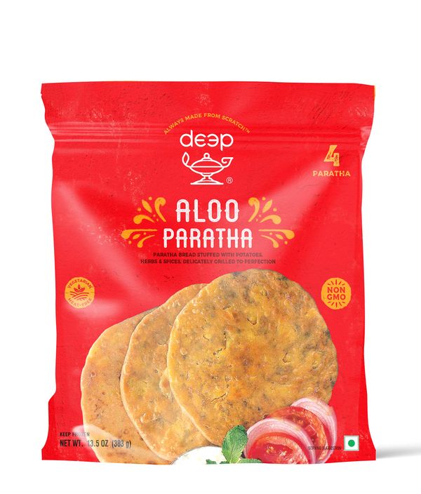 Deep Homestyle Aloo Paratha 4pc 13.5 oz