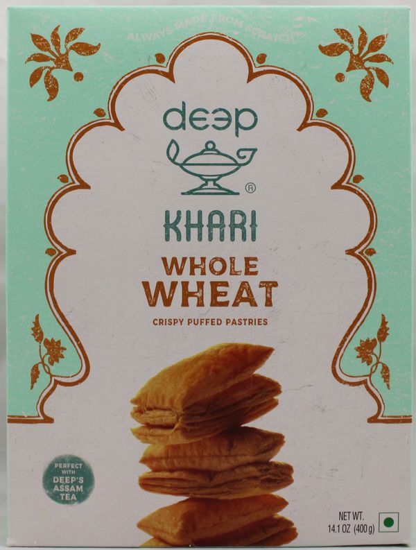 Wholesale Deep Whole Wheat Khari 14.1 oz-18 Ct Case Bulk