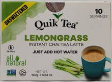 Wholesale Quik Tea Unsweetened Lemongrass 5.64 oz- Bulk