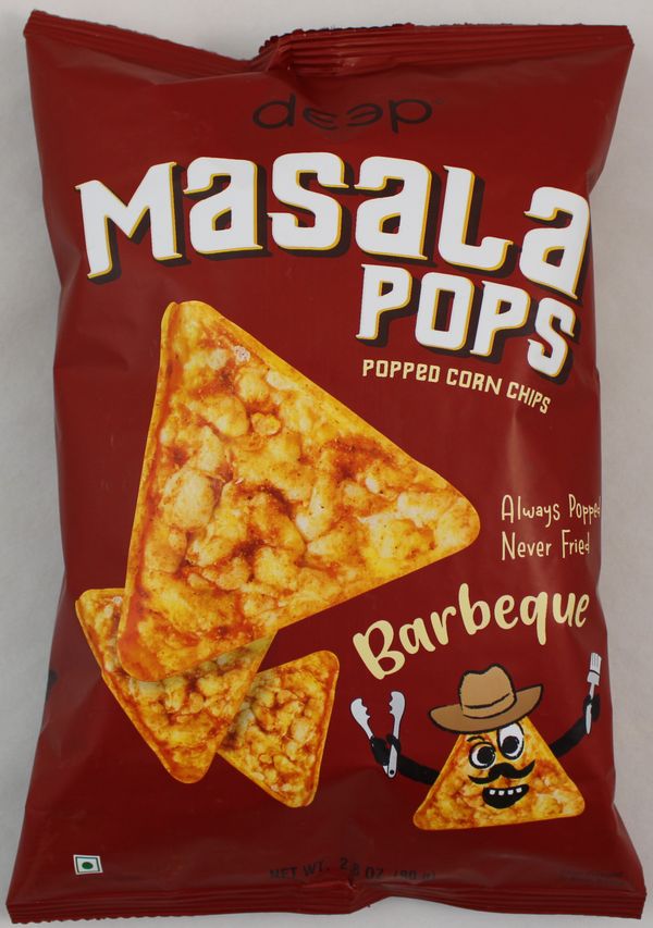 Deep Masala Pops-Barbeque 2.8 Oz