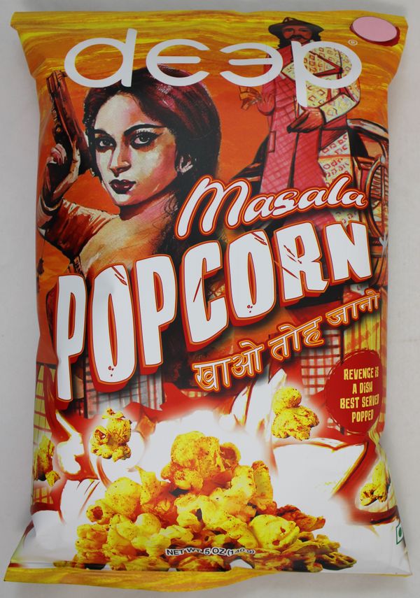 Wholesale Deep Masala Popcorn 5 oz- Bulk