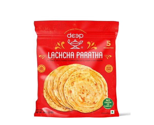 Wholesale Deep Lachcha Paratha 5Pc 12 Oz- Bulk