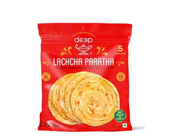 Deep Lachcha Paratha 5Pc 12 Oz