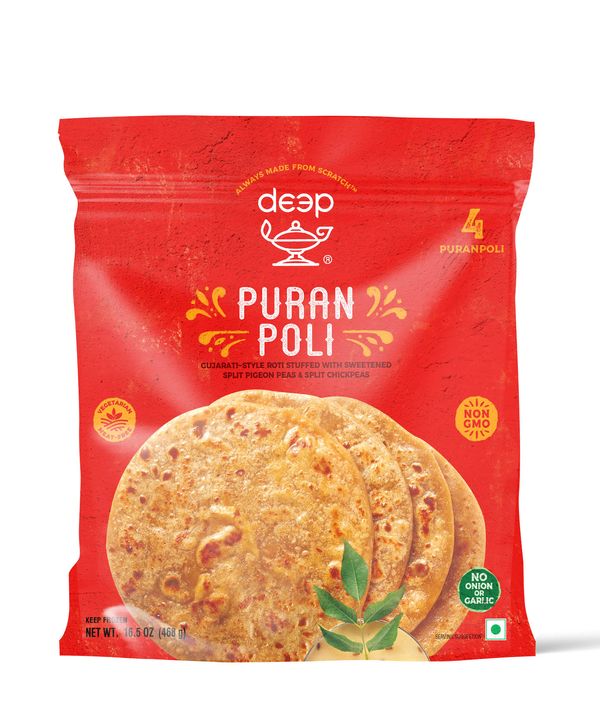 Deep Homestyle Puran-Poli 4pc 16.5 oz