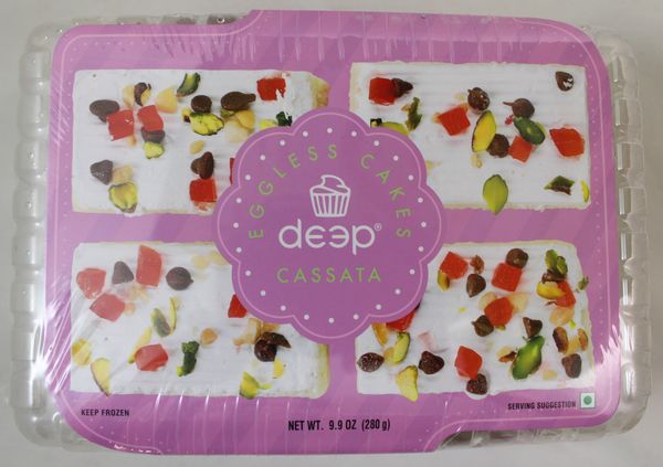 Deep Eggless Cakes Cassatta Pastry 9.9 Oz