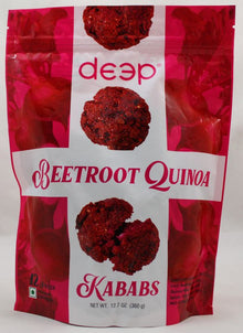 Wholesale Deep Beetroot Quinoa Kababs (12P) 12.7 oz- Bulk