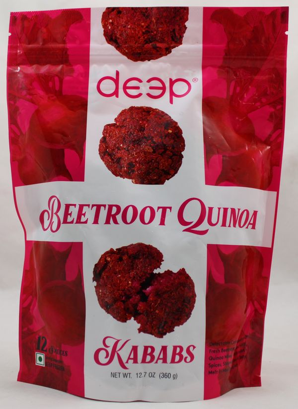 Deep Beetroot Quinoa Kababs (12P) 12.7 oz