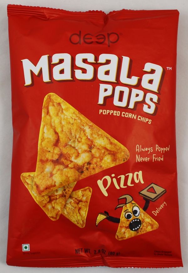 Deep Masala Pops-Pizza 2.8 Oz