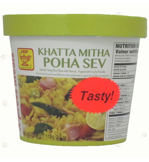 Deep Xpress Meal Khata Meetha Poha Sev 3.9 oz