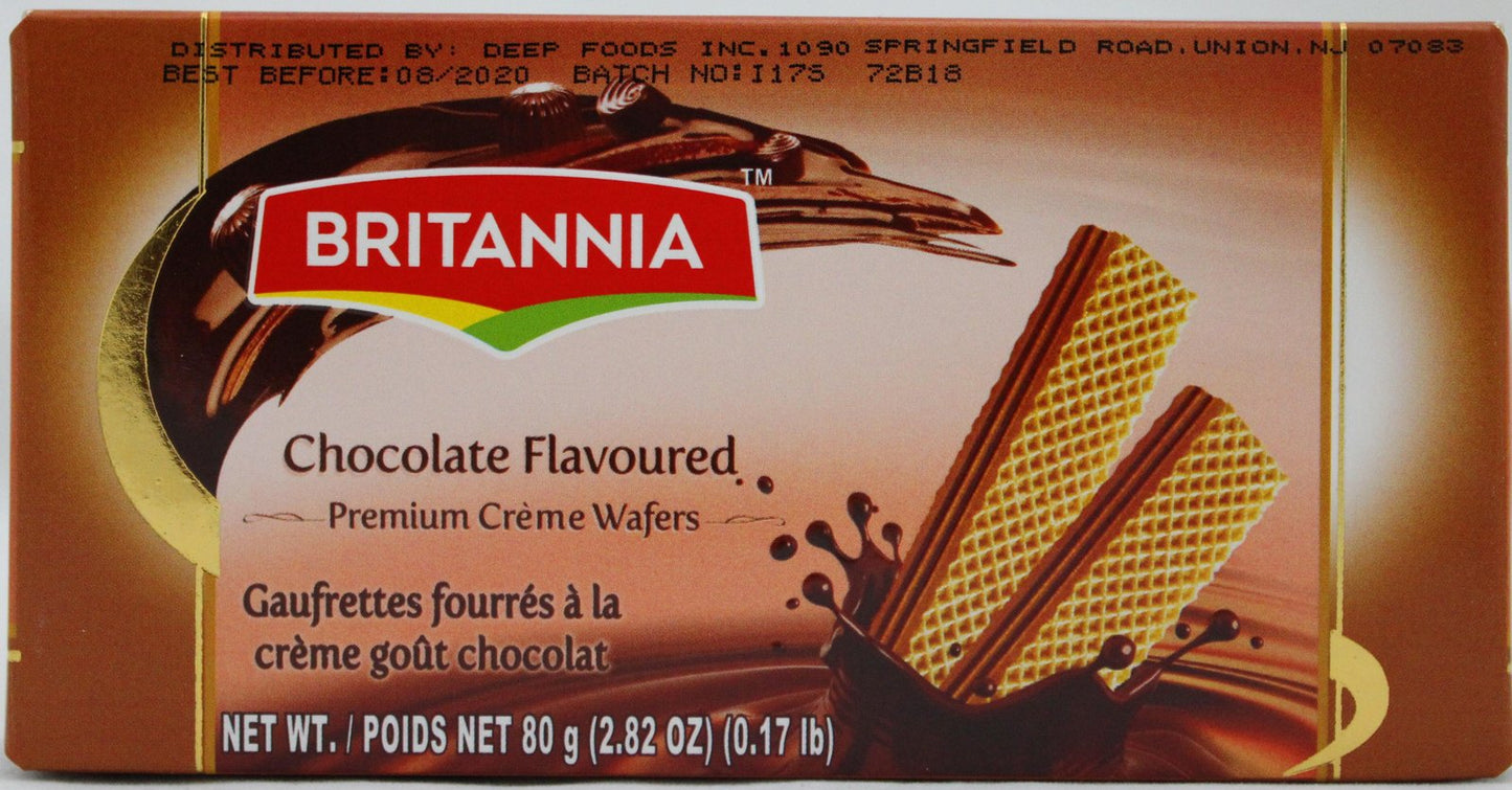 Wholesale Britanni Wafer Chocolate 2.8 Oz- Bulk