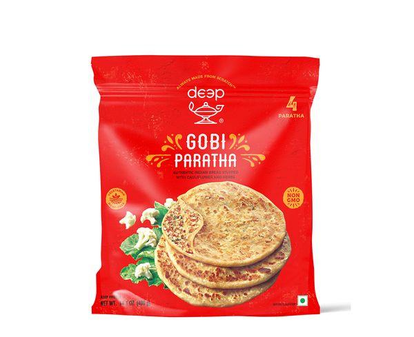 Deep Gobi Paratha 4 PCS 14.1 Oz