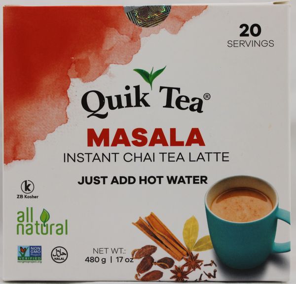 Wholesale Quik Tea Masala Chai 17 oz- Bulk