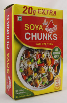 Wholesale Bambino Soya Chunks Regular 7 oz- Bulk
