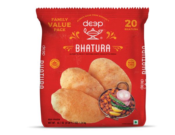 Deep Family Pack Bhatura 2.7 lb (20Pcs)