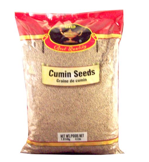 Wholesale Deep Cumin Seeds 4 lb- Bulk