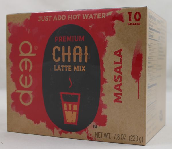 Wholesale Deep Chai Latte Mix Masala 7.8 Oz- Bulk