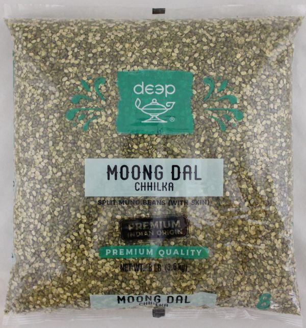 Deep Moong Dal Chilka Premium Indian Origin 8 lb