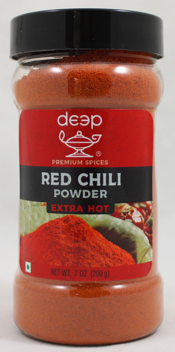Deep Red Chili Powder X-Hot (Bottle) 7 oz