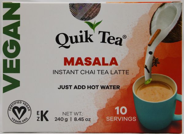 Wholesale Quik Tea Vegan Masala Chai 8.5 oz- Bulk