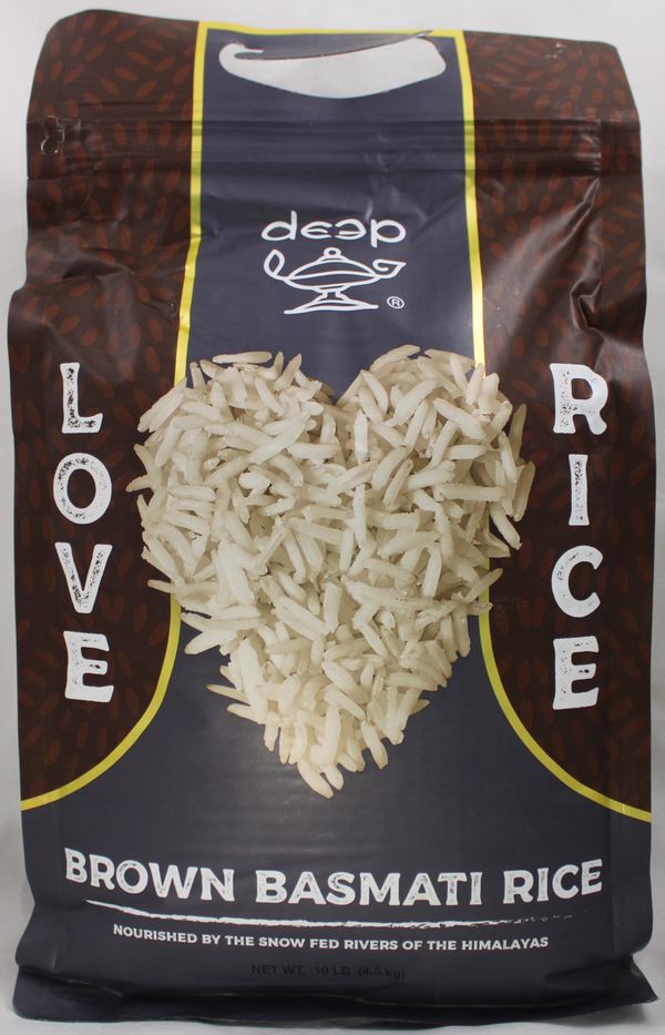 Deep Brown Basmati Rice 10 lb