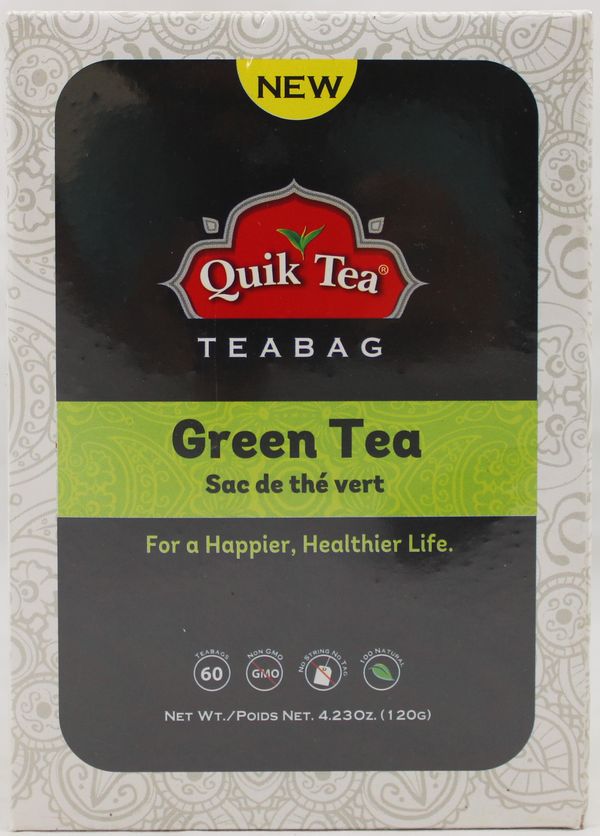 Wholesale Quik Tea Green Tea Bag 4.23 oz- Bulk