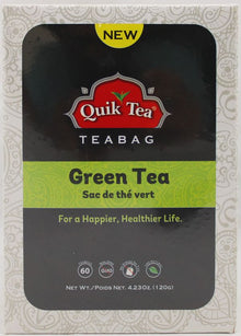 Wholesale Quik Tea Green Tea Bag 4.23 oz- Bulk