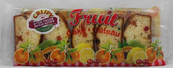 Wholesale Crispy Fruit Cake 13.4 oz- Bulk