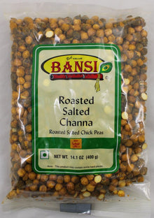 Wholesale Bansi Roasted Salted Chana 14.1 oz- Bulk