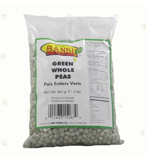 Wholesale Bansi Green Vatana 2 lb- Bulk