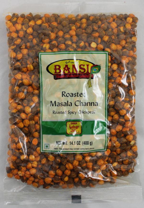 Wholesale Bansi Roasted Masala Channa 14.1 oz- Bulk