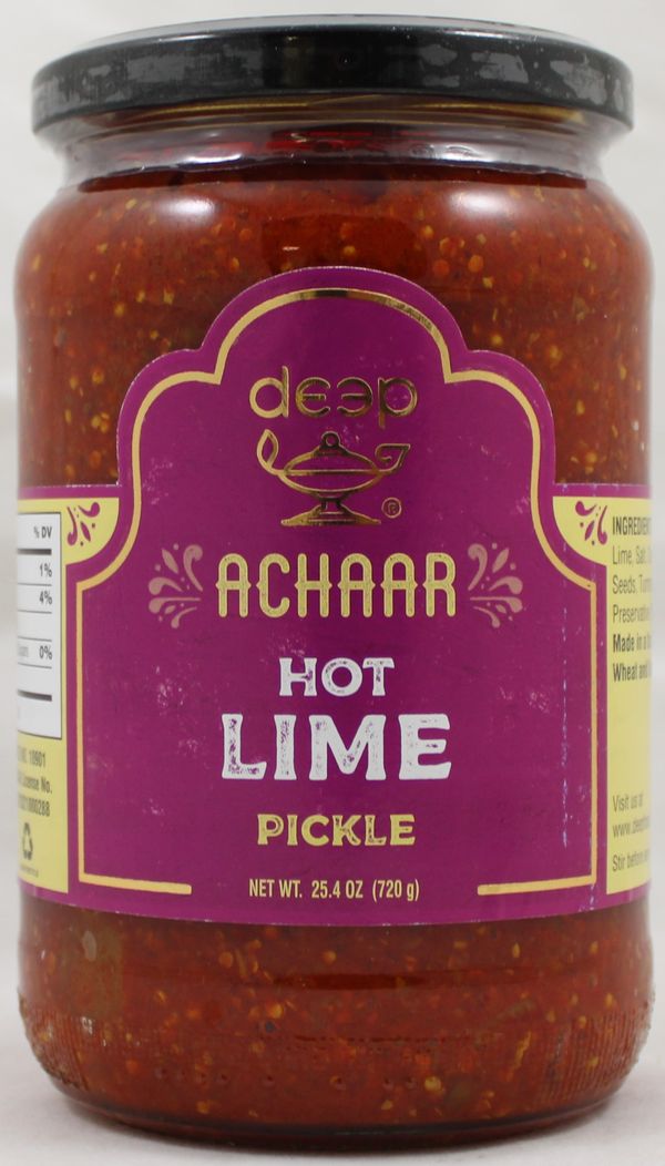 Wholesale Deep Hot Lime Pickle 25.4 oz- Bulk