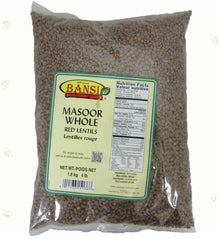 Wholesale Bansi Masoor Whole 4 lb- Bulk