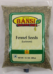 Wholesale Bansi Lucknowi Fennel Seeds 14 oz- Bulk
