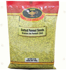 Wholesale Deep Fennel Seeds Salted 14 oz- Bulk