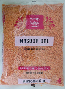Wholesale Deep Masoor Dal 4 lb- Bulk