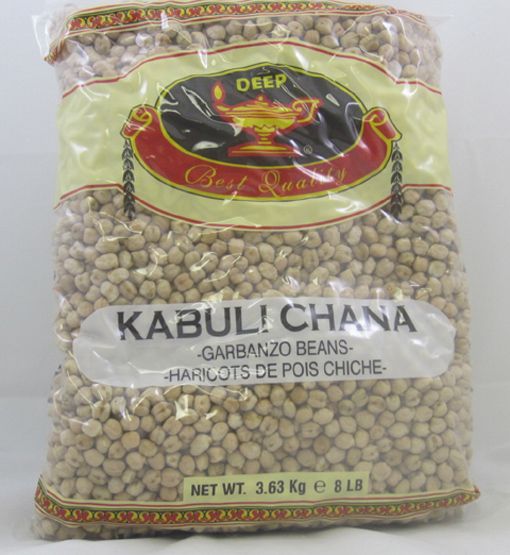 Wholesale Deep Kabuli Chana 8 lb- Bulk