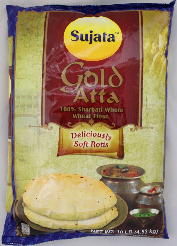 Wholesale Sujata Gold Atta 10 lb- Bulk