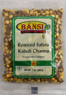 Wholesale Bansi Roasted Salted Kabuli Chana 7 oz- Bulk