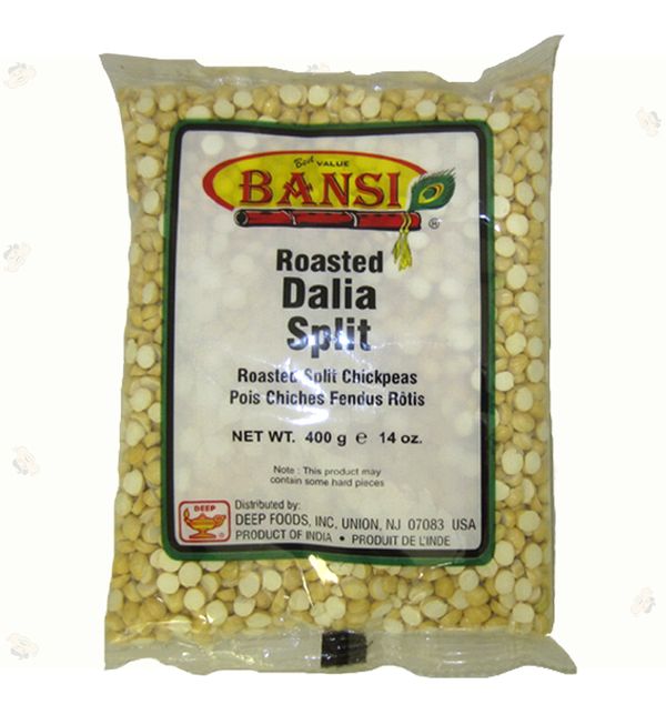 Wholesale Bansi Roasted Dalia Split 14 oz- Bulk