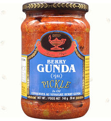 Wholesale Deep Berry Gunda Pickle 25.4 oz- Bulk
